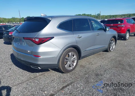 2024 Acura Mdx Standard z USA, uszkodzony, nr VIN 5J8YE1H32RL034169